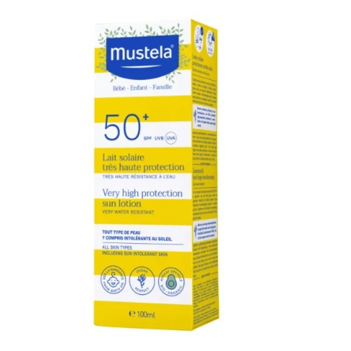 Mustela Latte Solare Spf 50+  Protezione Molto Alta 40ml
