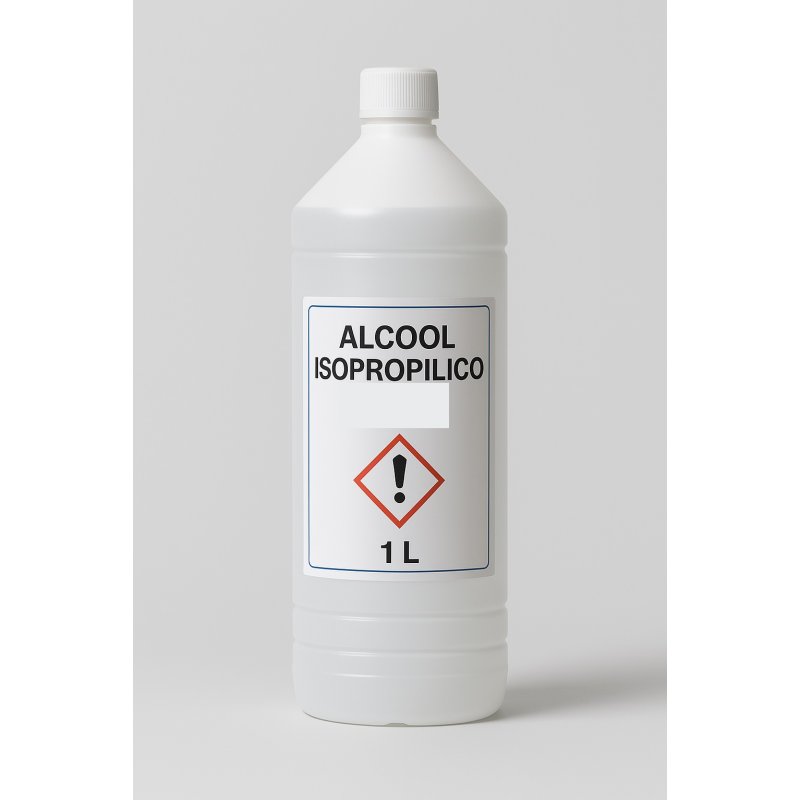 Alcool isopropilico 1 litro – Soluzione pulente e disinfettante per schermi, superfici e strumenti elettronici