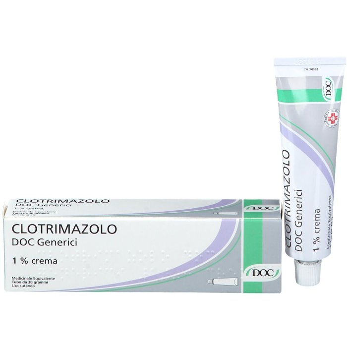 Clotrimazolo Doc Crema 1% Antimicotico 30g