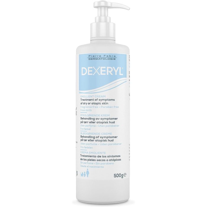 Dexeryl Crema Emolliente Per Pelle Secca E Atopica 500g
