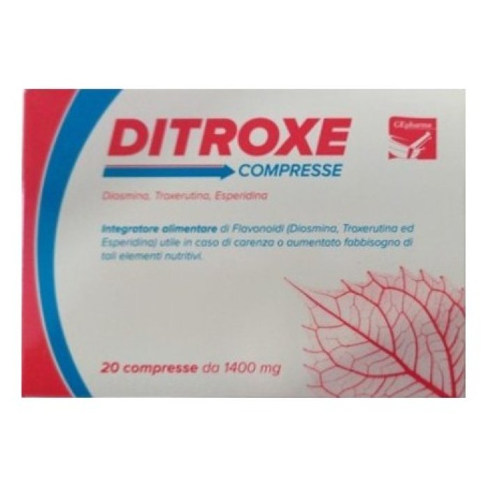 Ditroxe integratore per funzionalità del microcircolo 20 compresse