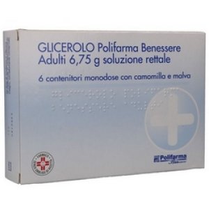 Glicerolo Polifarma Benessere Adulti Microclismi 6x6,75g 