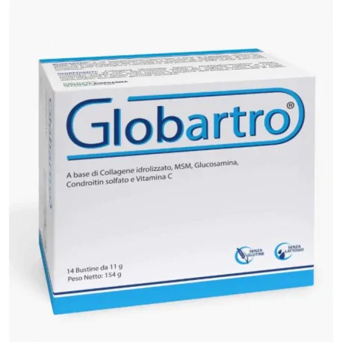 Globartro Integratore con collagene per le articolazioni 14 bustine