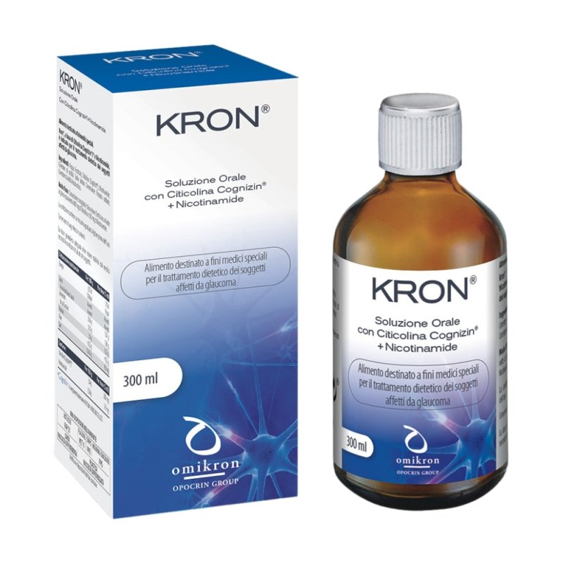 Kron Soluzione Orale per il Glaucoma 300 Ml