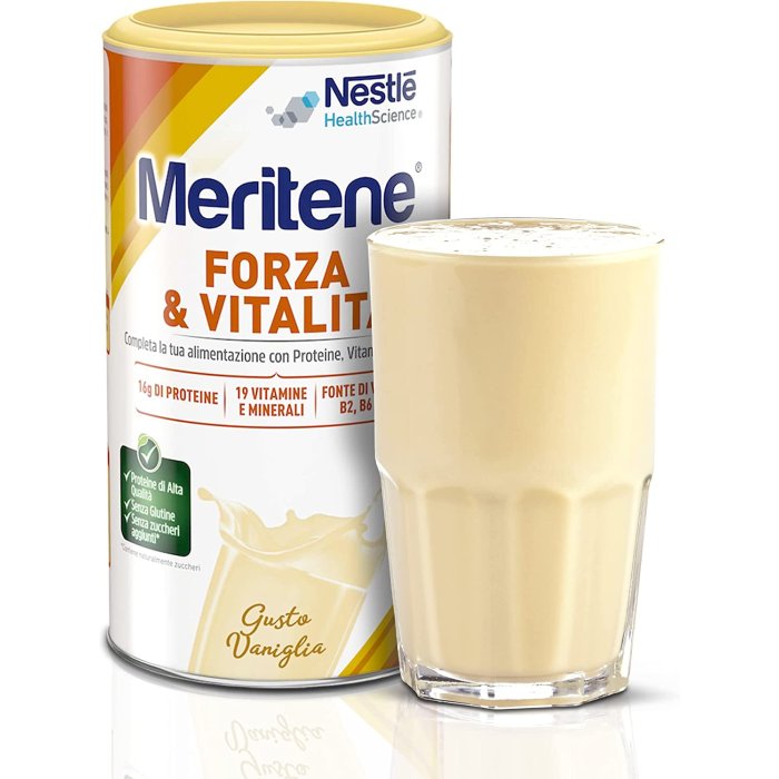Meritene Forza e Vitalità Polvere Vaniglia 270 g	