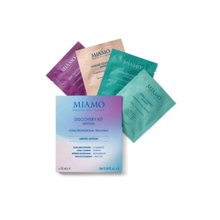 Miamo Discovery Kit Masque Cofanetto Maschere Viso Edizione Limitata