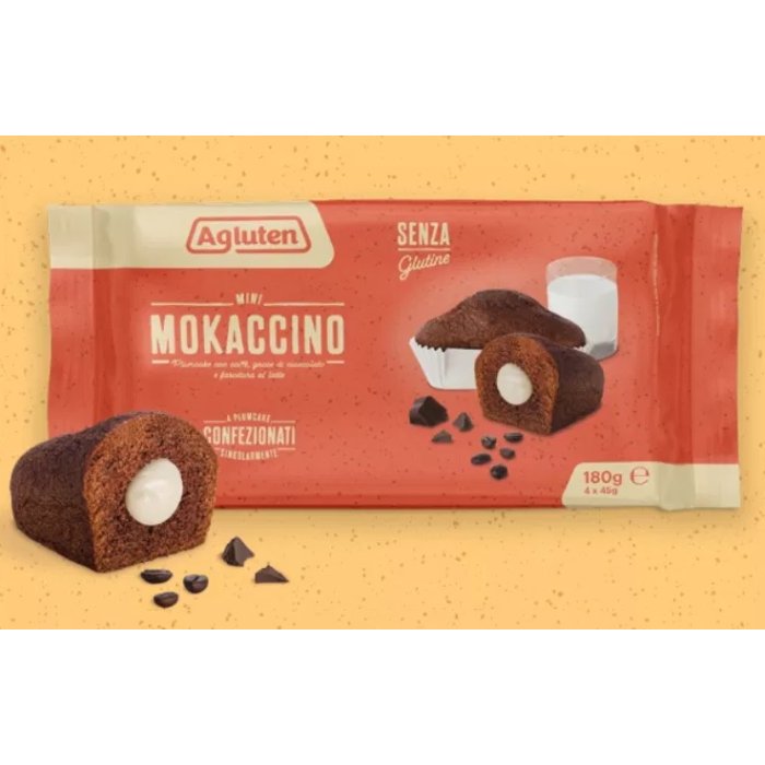 Agluten mini mokaccino tp 4 pezzi