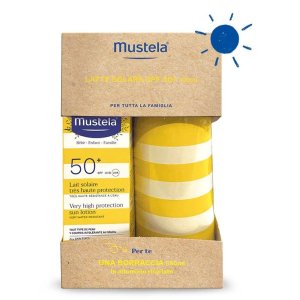 Solari Bimbi Mustela solare 100 ml + borraccia