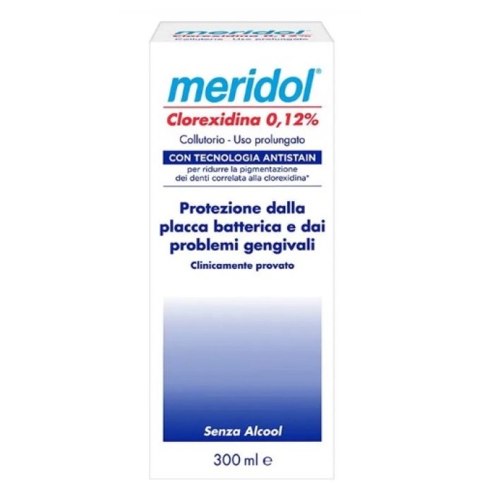 Meridol Collutorio Clorexidina 0.12% protezione della placca 300ml