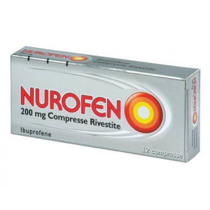 Nurofen 200 mg Compresse Rivestite con Ibuprofene 12 compresse  