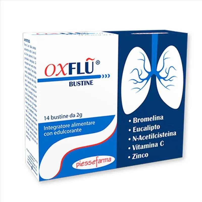 Oxflu Integratore Malattie Da Raffreddamento 14 Bustine Da 2 g