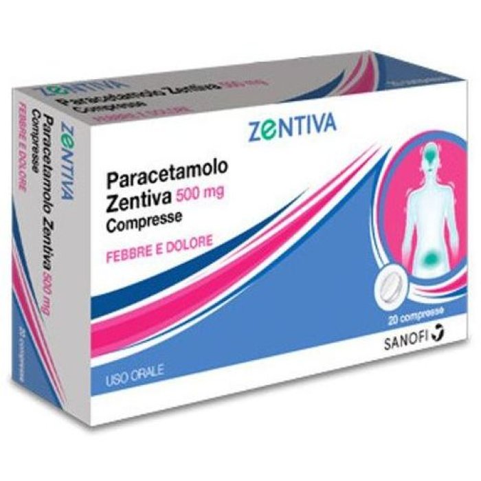 Paracetamolo Zentiva 30 Compresse 500mg