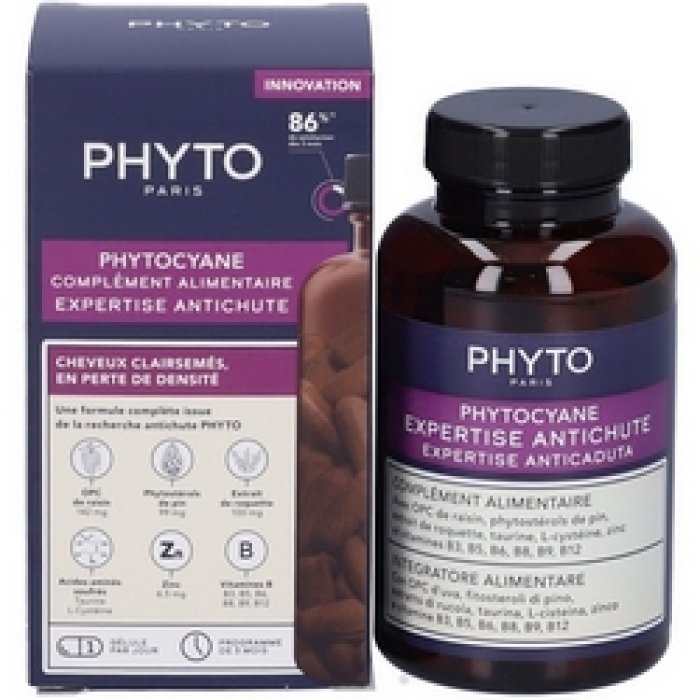 Phytocyane Expertise - Integratore per capelli assottigliati e diradati - 84 capsule