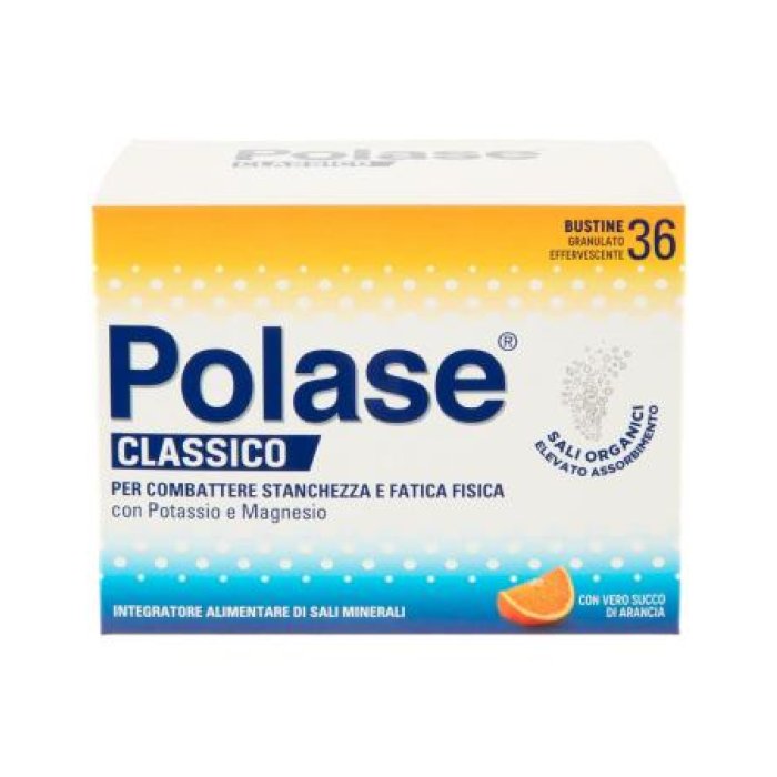 Polase classico per stanchezza mentale e fisica 36 bustine gusto arancia