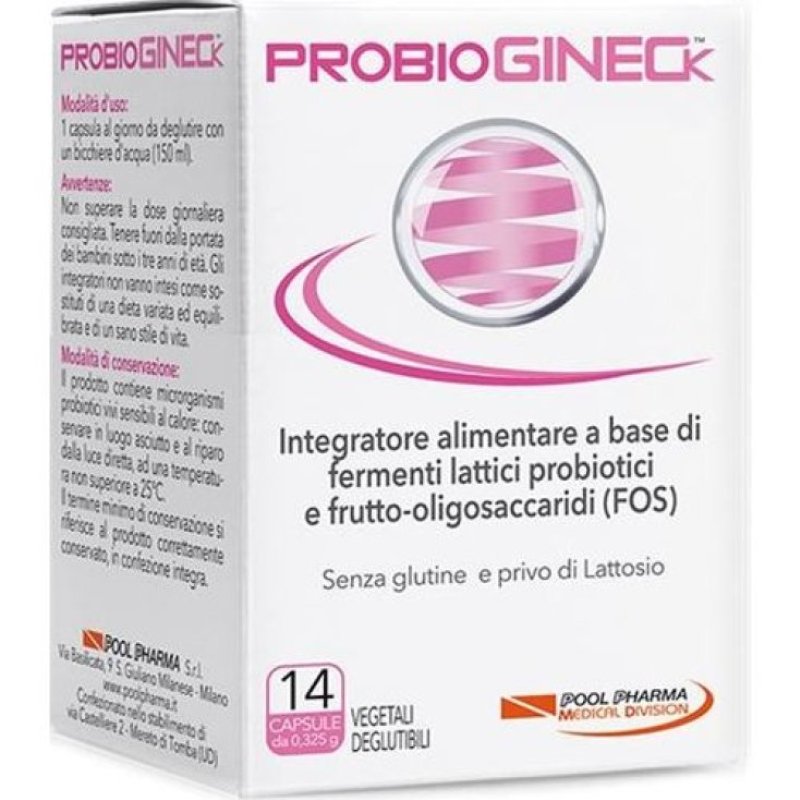 Probiogineck Integratore Alimentare 14 Capsule