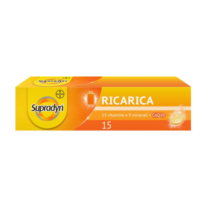 Supradyn Ricarica Integratore  Vitamine Minerali 15 Compresse Effervescenti