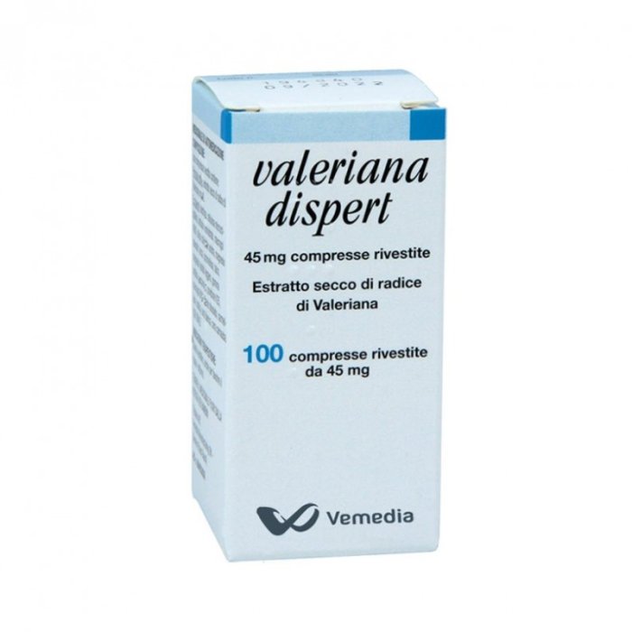 Valeriana Dispert 100 Compresse Rivestite 45 Mg