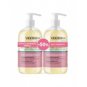 Vidermina Intimo Olio Detergente Bipack 500+500  Ml