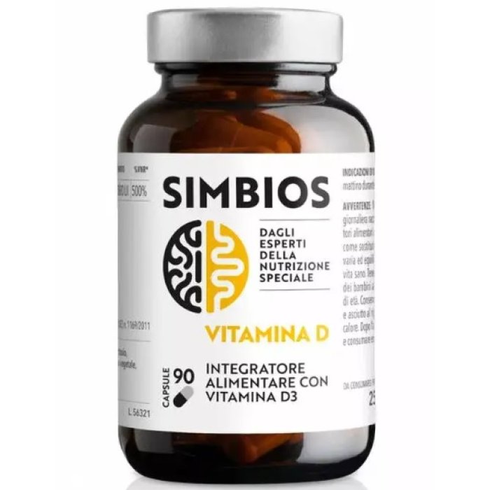 Simbios Vitamina D  integratore alimentare  90 capsule