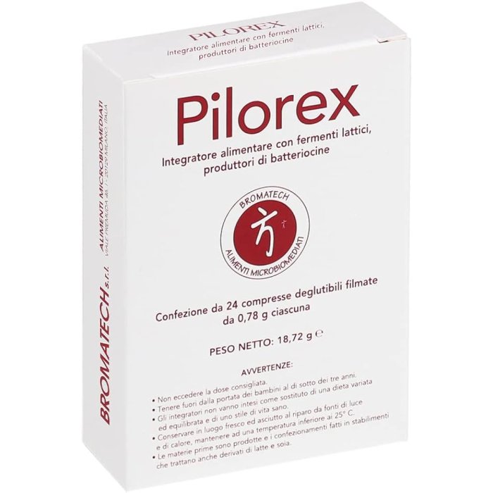 Pilorex Integratore Alimentare 24 Compresse