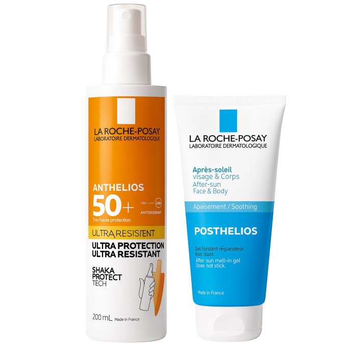 La Roche Posay Anthelios Spray Shaka Solare Corpo SPF50+ 200ml + Doposole 100ml