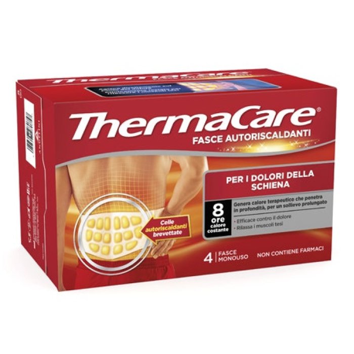 Thermacare Fasce Autoriscaldanti Schiena 4 Pezzi