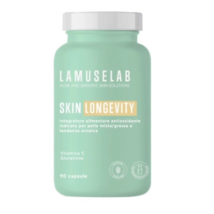 LAMUSELAB Skin Longevity  Integratore 90 Capsule