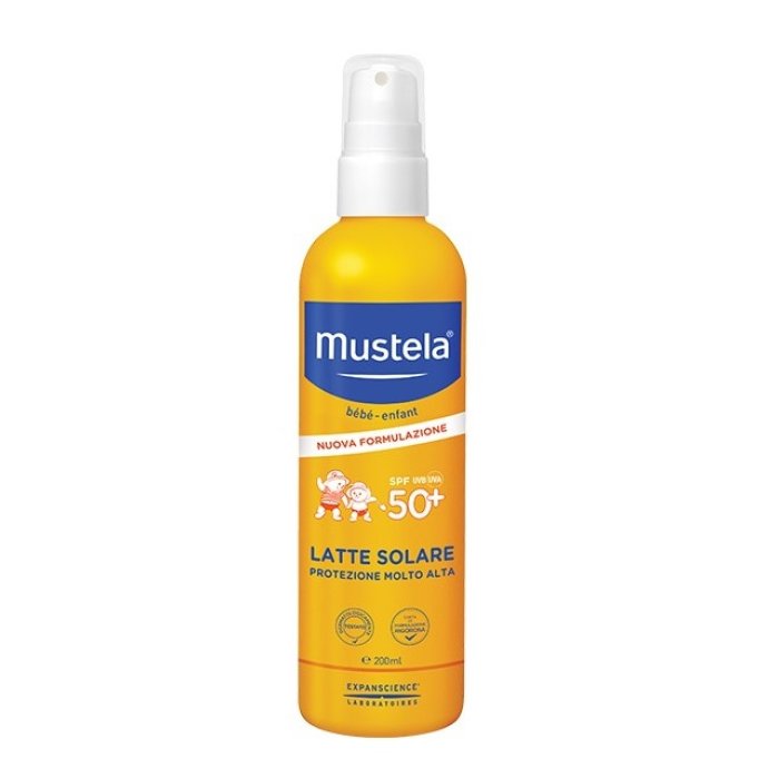 Cofanetto Mustela Latte Solare Spray 50+ 200ml + Borsa termica in omaggio