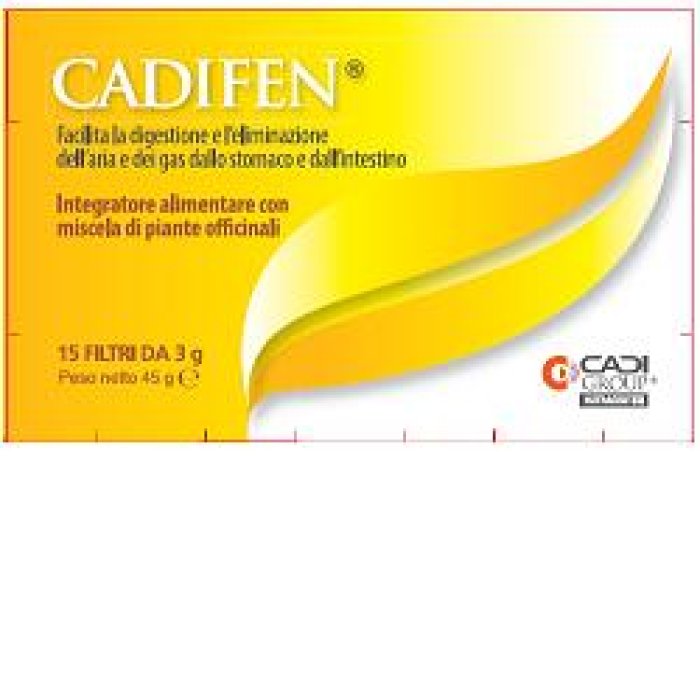 Ca.Di. Group Cadifen Integratore Alimentare 15 Filtri da 3g