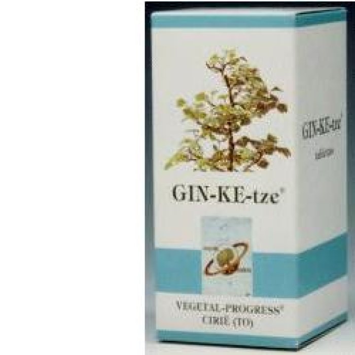 Vegetal Progress Ginketze Bio 80 Tavolette 600 Mg