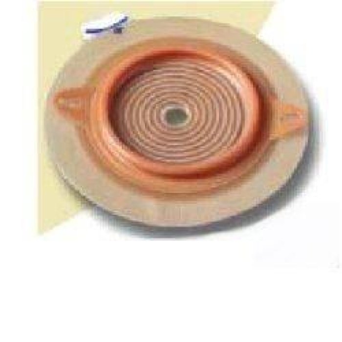 Placca Stomale Convessa con Flangia 60 mm e Foro Ritagliabile – Confezione da 5 Pezzi