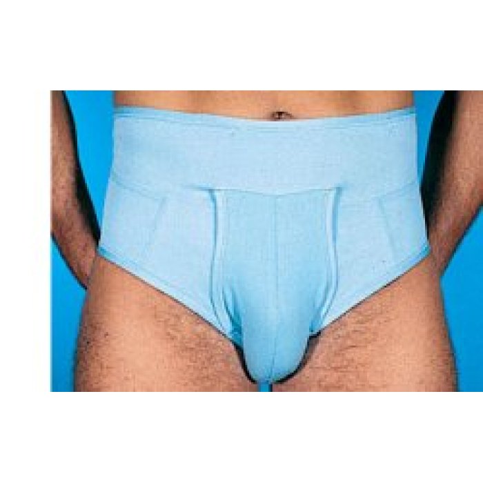 Slip Uomo Ern Azzurro Taglia 6 (96-100 cm) in Cotone Elasticizzato Comfort