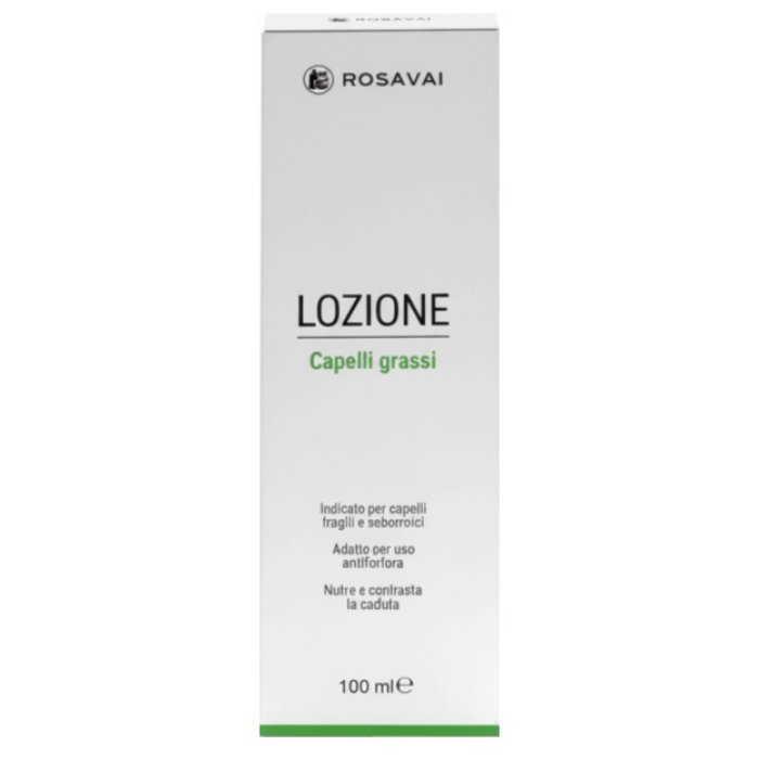  Rosavai Lozione Attivante Anticaduta per Capelli Grassi 100 ml