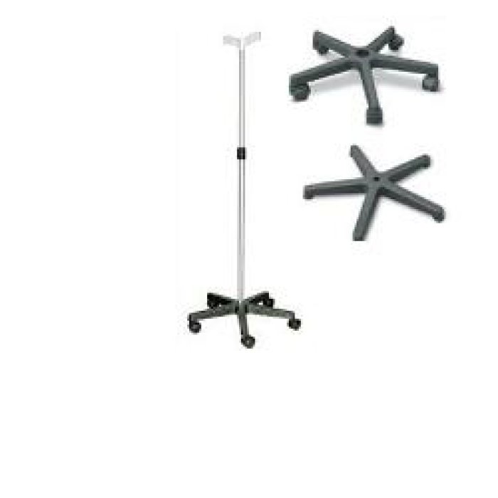 Safety Piantana Per Flebo Con Ruote Per La Camera Del Malato Articolo 4280