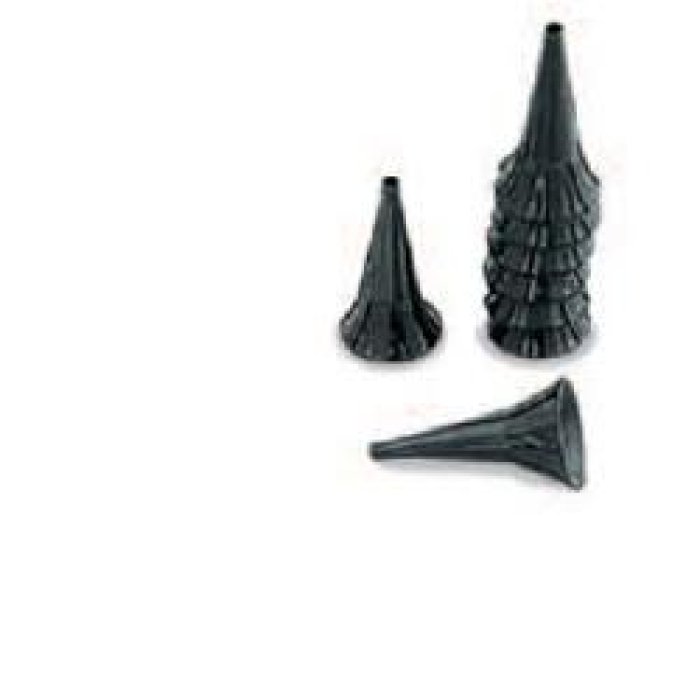 Speculum Auricolare Monouso 4 mm per Otoscopio, Confezione da 100 Pezzi, Compatibile SAF