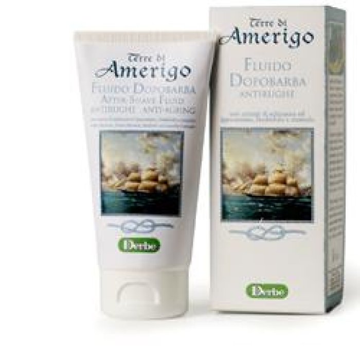 Amerigo Terre Fluido Dopobarba Uomo Lenitivo Idratante Post Rasatura