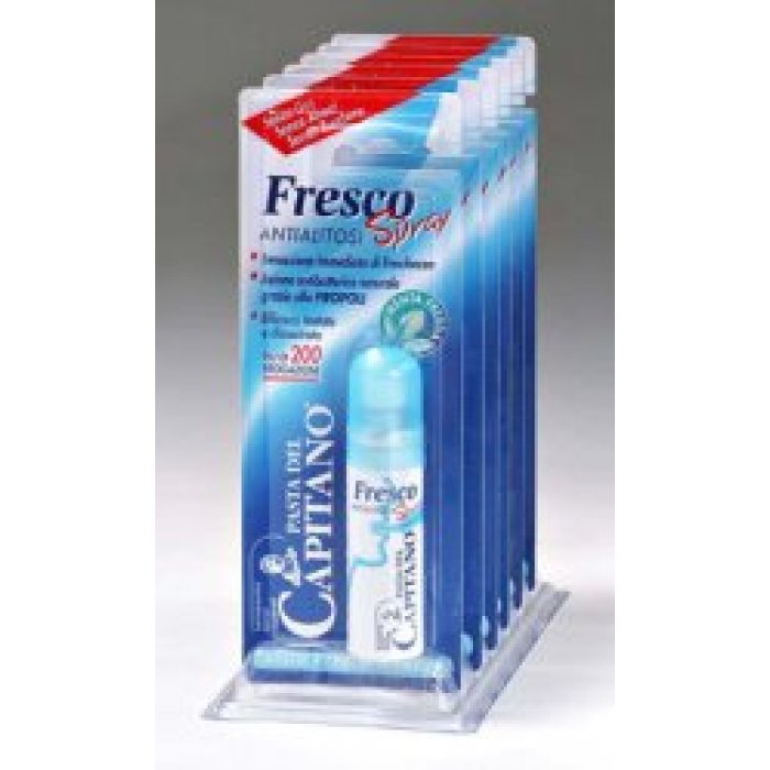 Pasta del Capitano Fresco Spray per l'Alito, 15ml