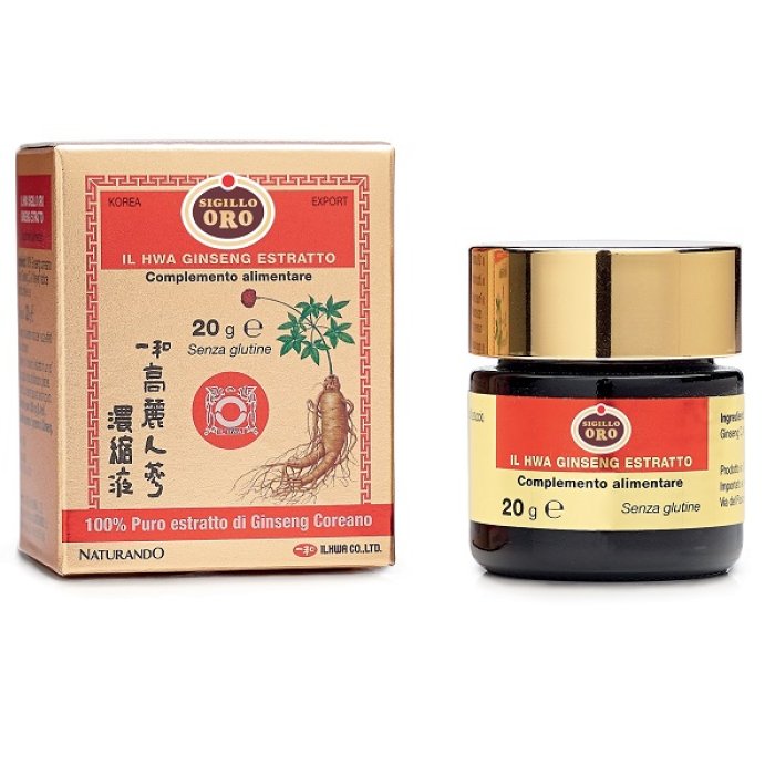Ginseng Il Hwa Estratto Puro 20 g – Integratore di Ginseng Coreano di Alta Qualità