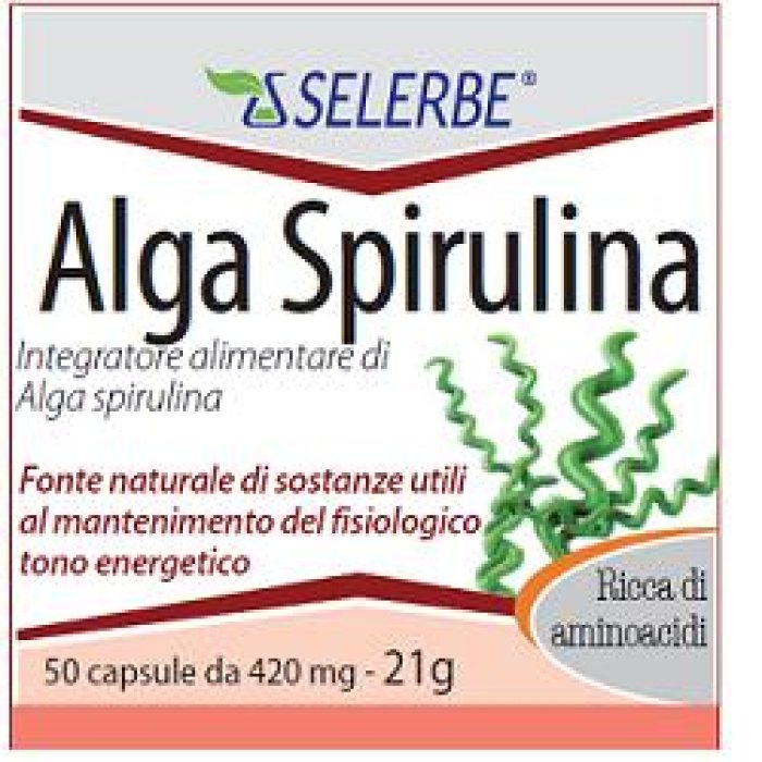 Biodue Spirulina Alga Estratto Secco Titolato 50 Capsule