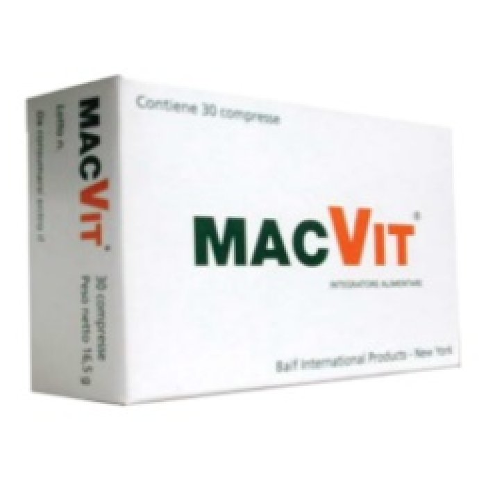 Baif Internat.products N.y.snc Macvit Vitaminico 30 Compresse