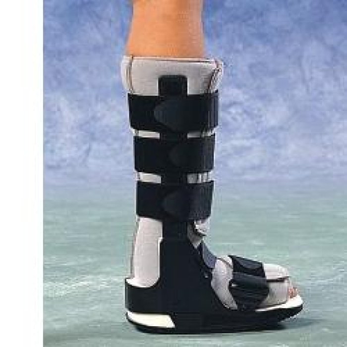 RO+TEN Equal 400 Tutore Stivale Rigido Caviglia e Piede per Immobilizzazione Post Trauma e Frattura Taglia S