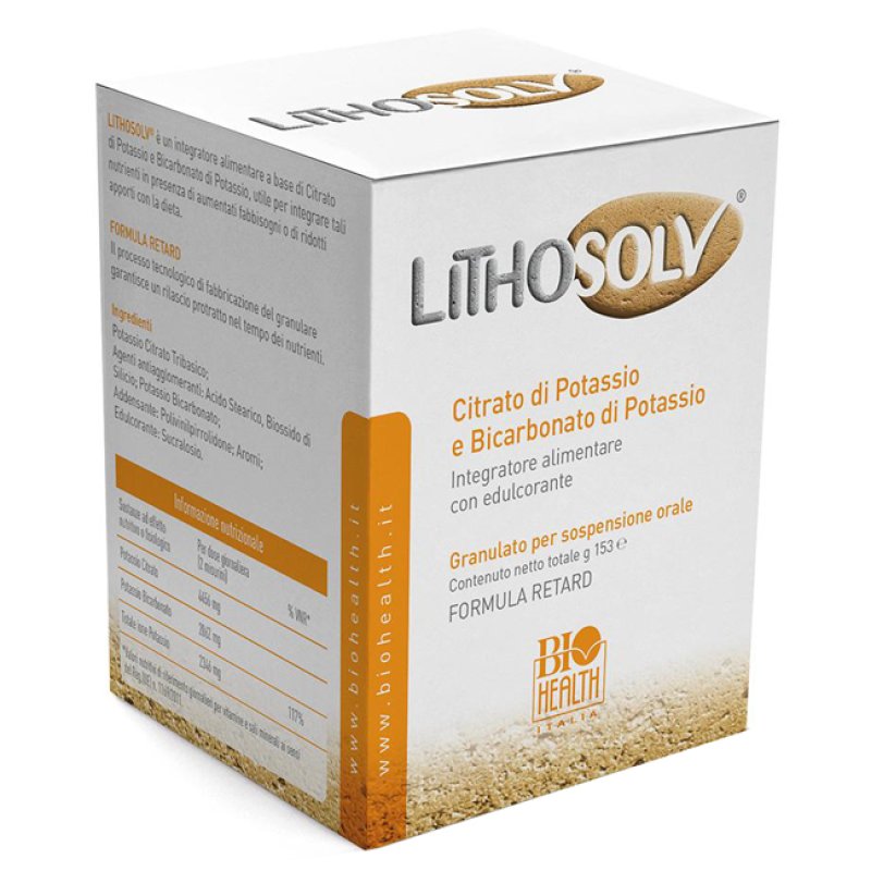 Biohealth Lithosolv Integratore Alimentare 153 g