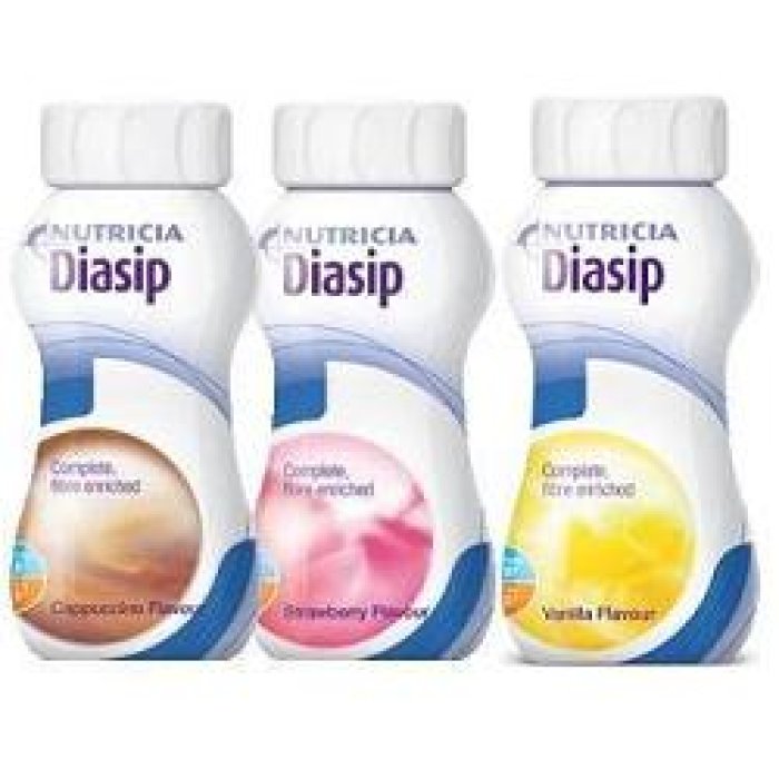 Nutricia Italia Diasip Vaniglia 200 Ml 4 Pezzi