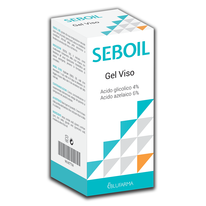 AIDE Seboil Gel viso 50 millilitri trattamento purificante per pelle grassa e impura