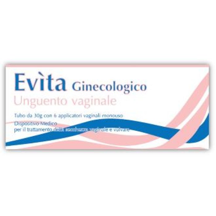 EVITA Ginecologico Unguento Vaginale 6 Applicatori 30 g