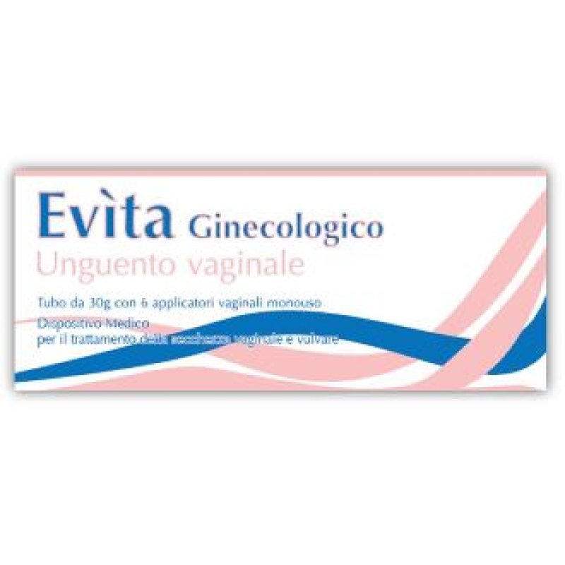 EVITA Ginecologico Unguento Vaginale 6 Applicatori 30 g