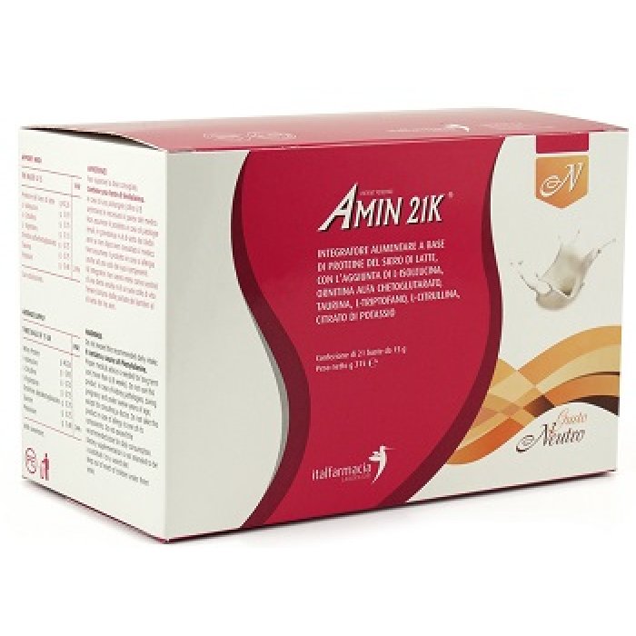 Italfarmacia Amin 21 K Integratore 21 Bustine Gusto Neutro