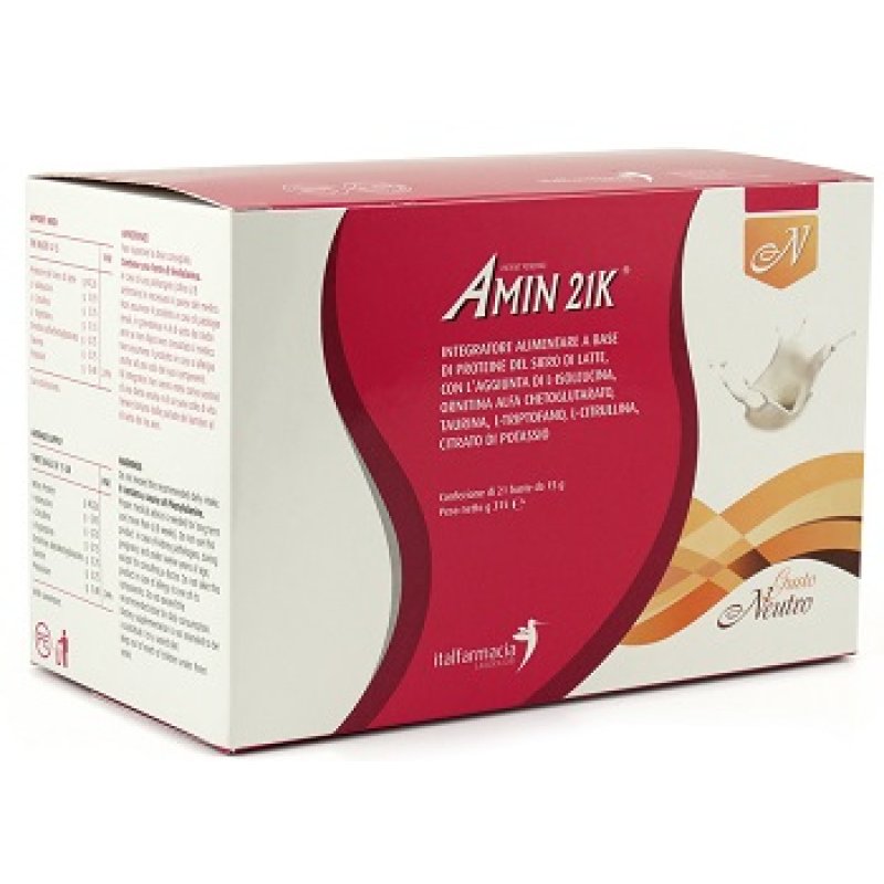 Italfarmacia Amin 21 K Integratore 21 Bustine Gusto Neutro