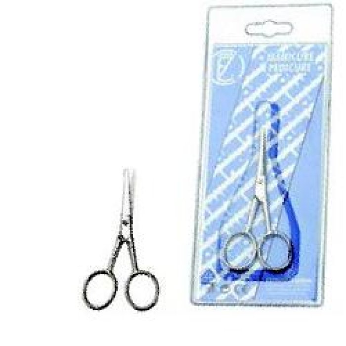 Forbicina peli naso - forbici per peli di naso e orecchie in acciaio