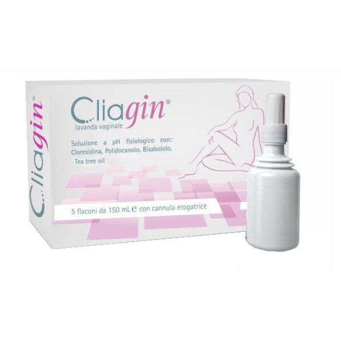 Cliagin Lavanda Vaginale  150ml 5 Pezzi